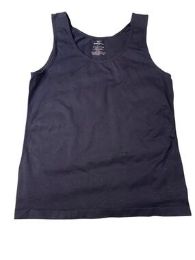 Worthington Petite Seamless Stretch Tank Top Scoop Neck Sleeveless Layering Basi